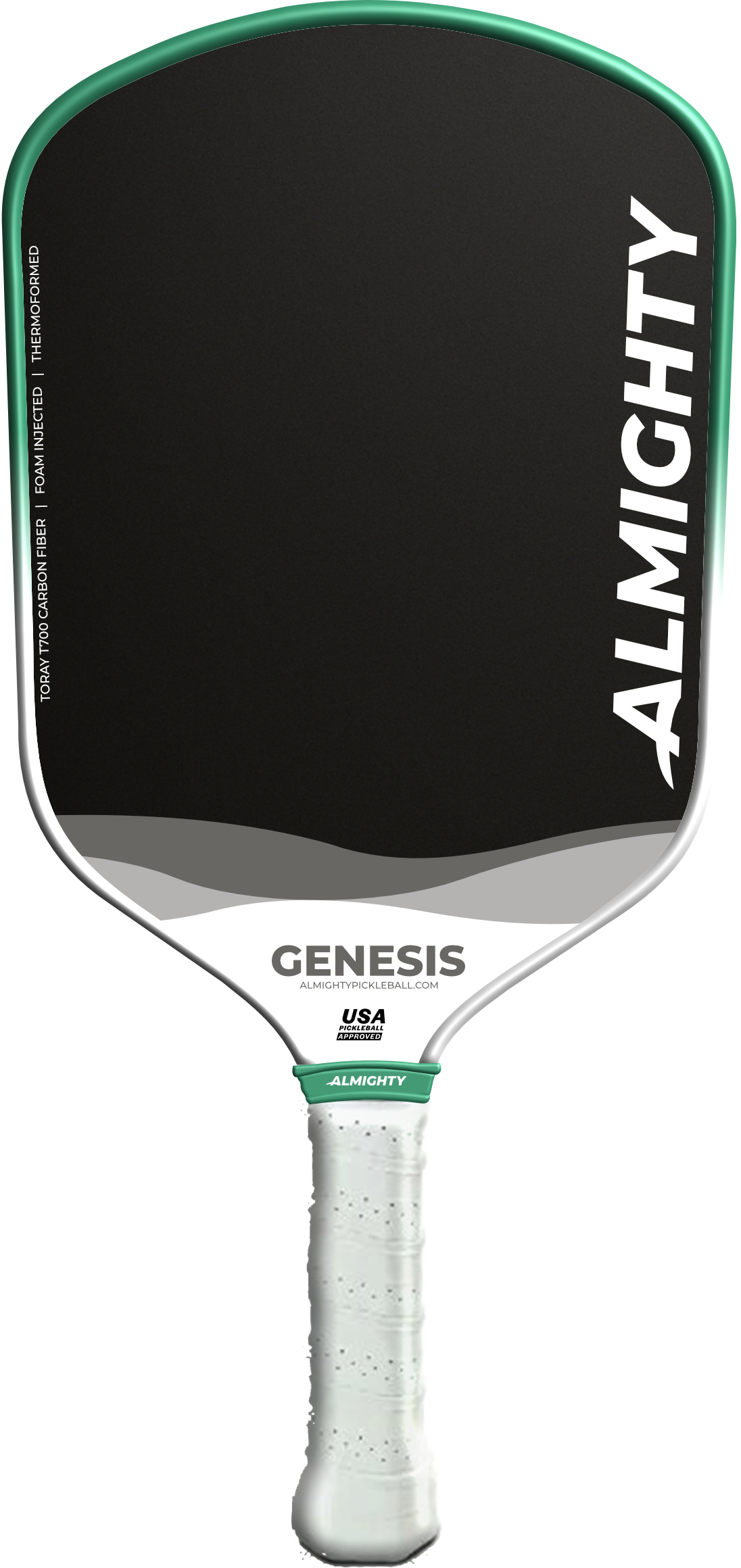 Genesis – Thermoformed Toray T700 Carbon Fiber Paddle